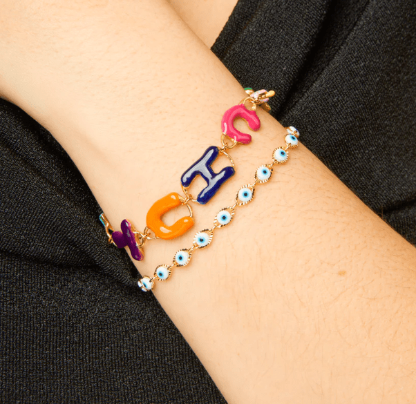 Big Mouth Bead Shop Bracelets Chutzpah Bracelet by Susan Alexandra - Rainbow