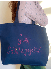 Susan Alexandra Tote Bags & Cases For Schlepping Tote Bag by Susan Alexandra