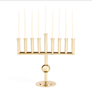 Jonathan Adler Menorahs Brass Vienna Menorah by Jonathan Adler