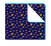 Amy Kritzer Becker - Hanukkah Many Menorahs Bamboo Blanket - ModernTribe