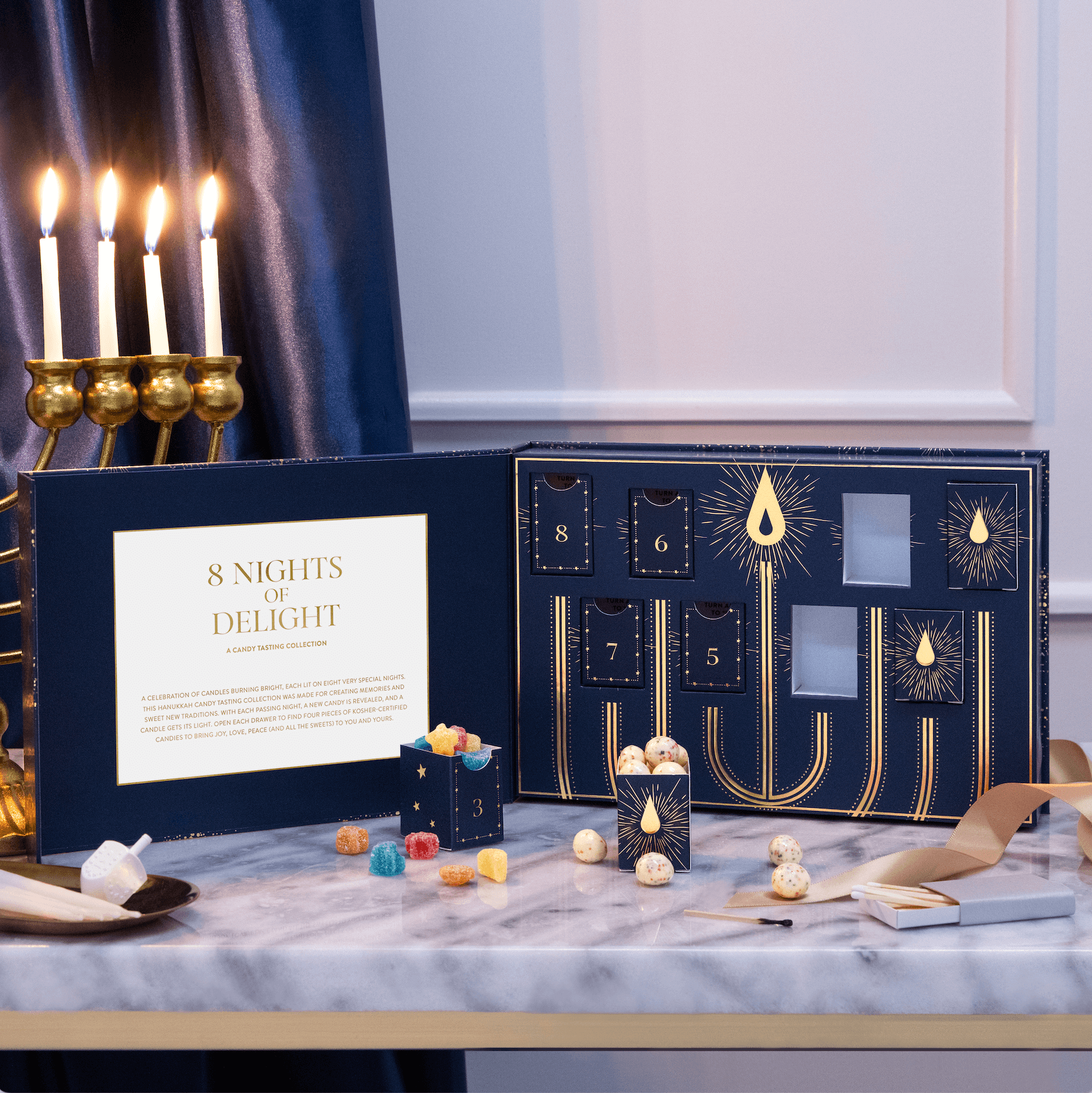 Sugarfina - 8 Nights of Delight Hanukkah Tasting Collection - ModernTribe