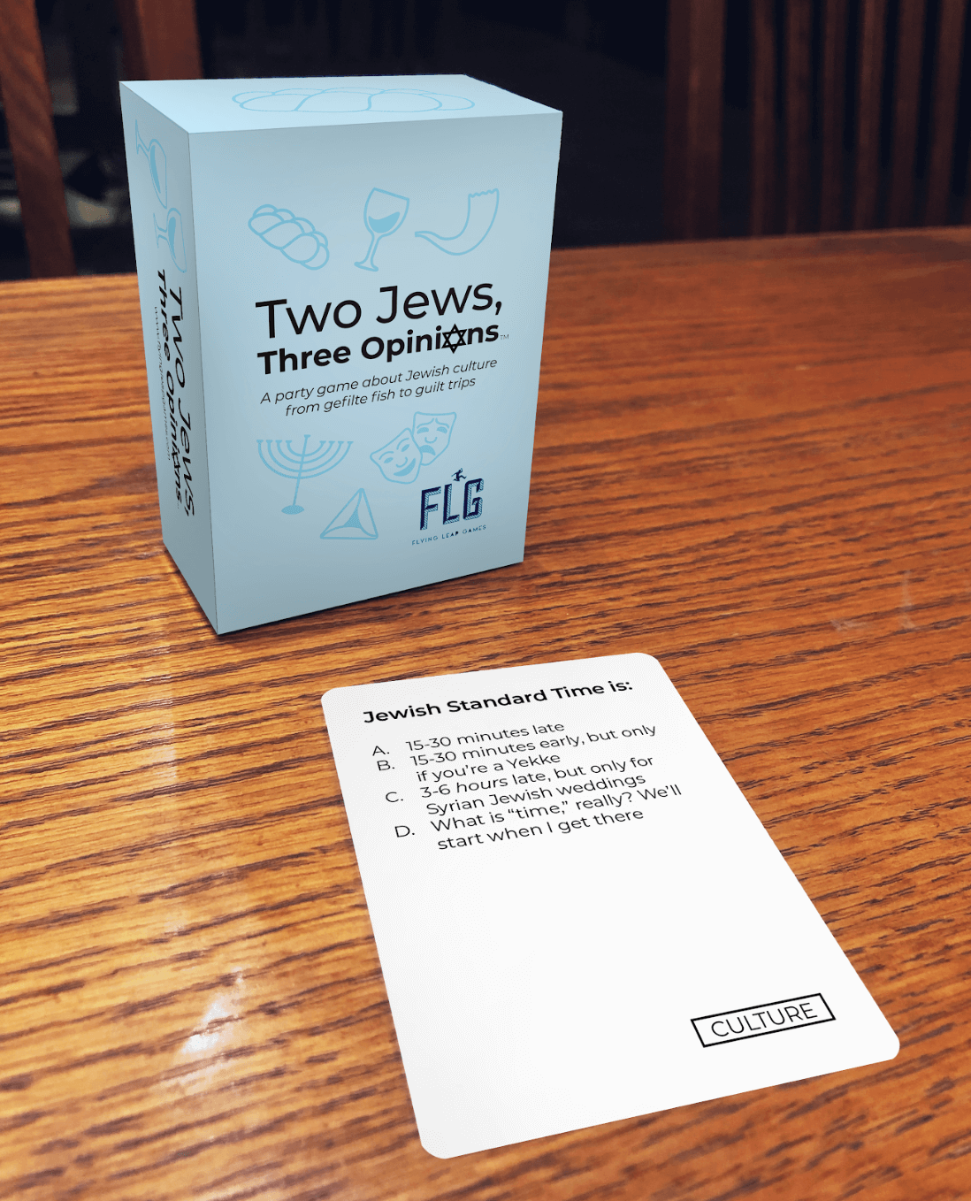 Flying Leap Games - Two Jews Three Opinions Game - ModernTribe