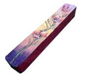 Anna Abramzon Studio - Israeli Poppy Flowers Mezuzah Case by Anna Abramzon - ModernTribe