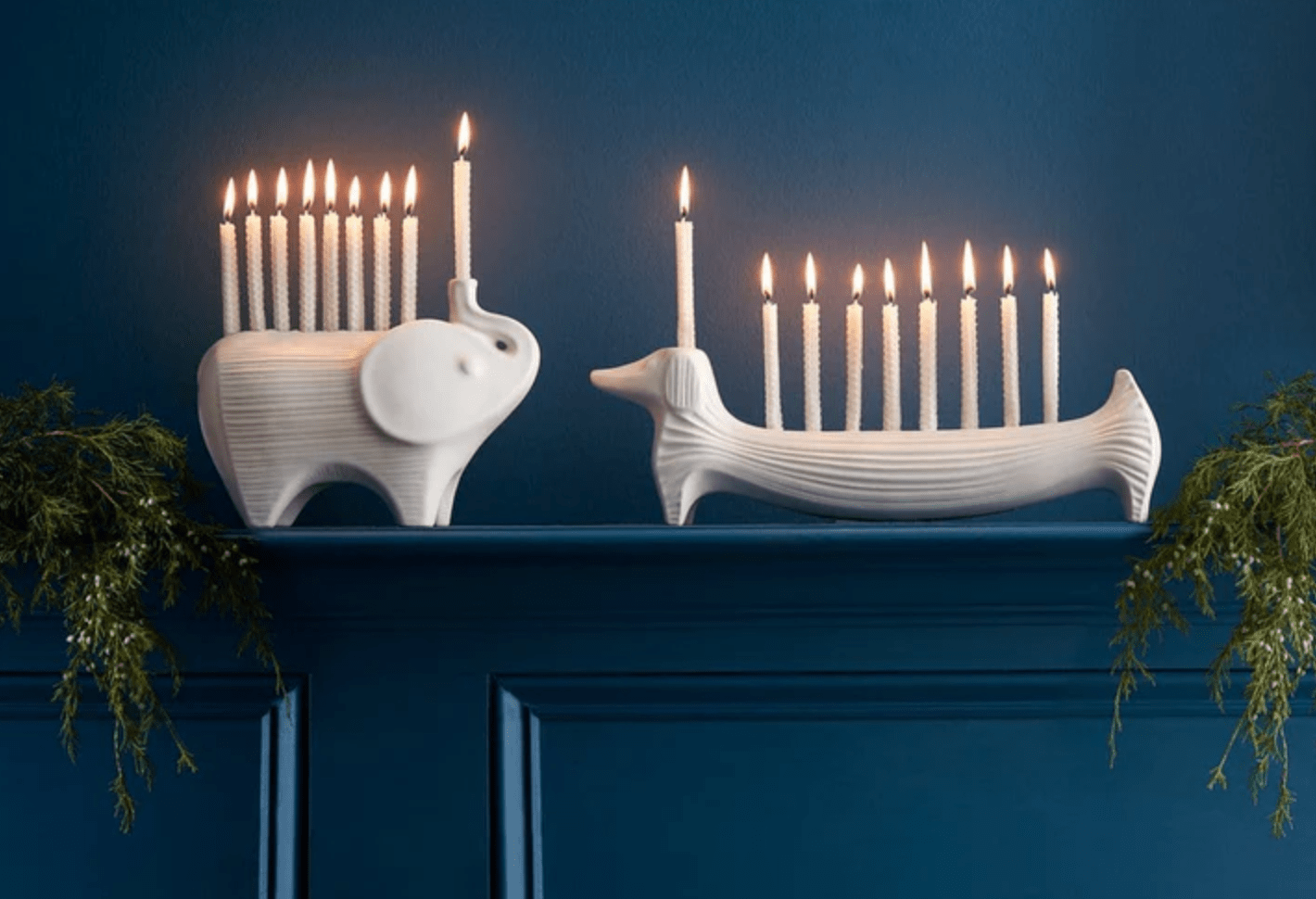 Jonathan Adler Menorahs Dachshund Menorah by Jonathan Adler