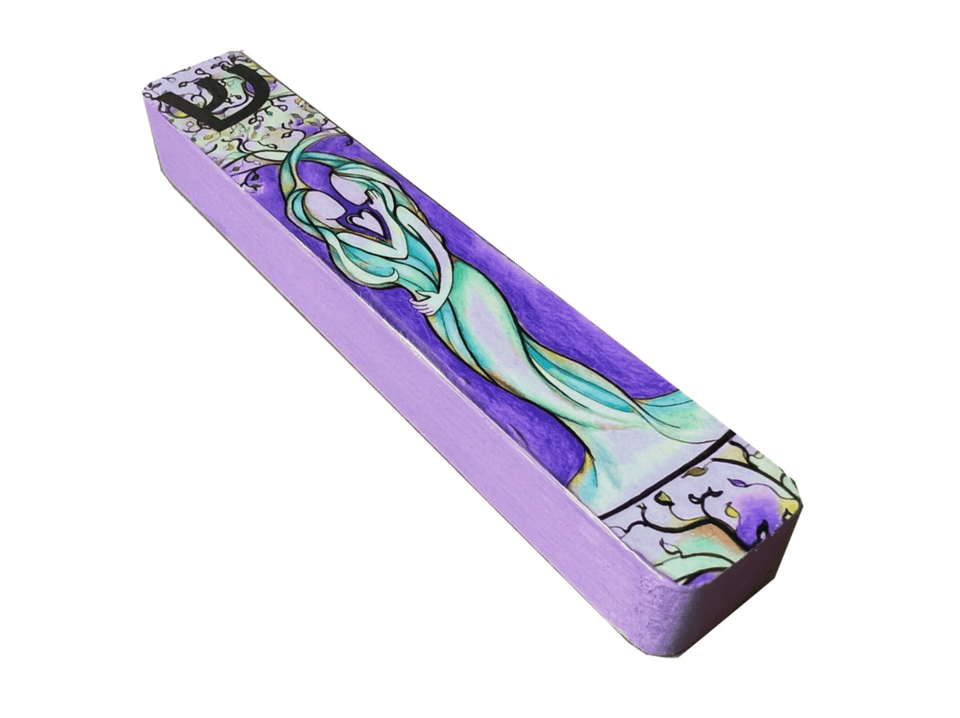 Anna Abramzon Studio - Lesbian Love Tree Mezuzah by Anna Abramzon - ModernTribe