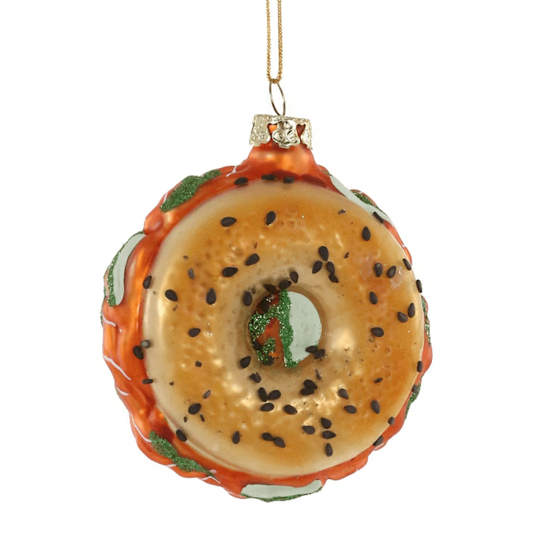 Cody Foster - Bagel With Lox Ornament by Cody Foster - ModernTribe