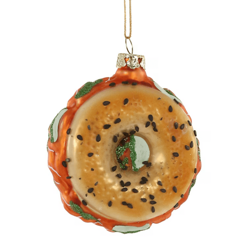 Cody Foster - Bagel With Lox Ornament by Cody Foster - ModernTribe