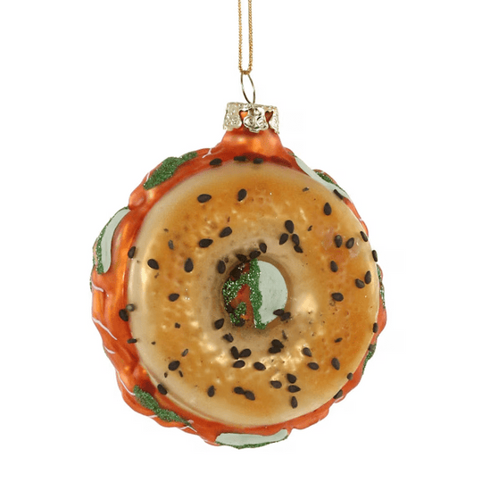 Bagel With Lox Ornament by Cody Foster