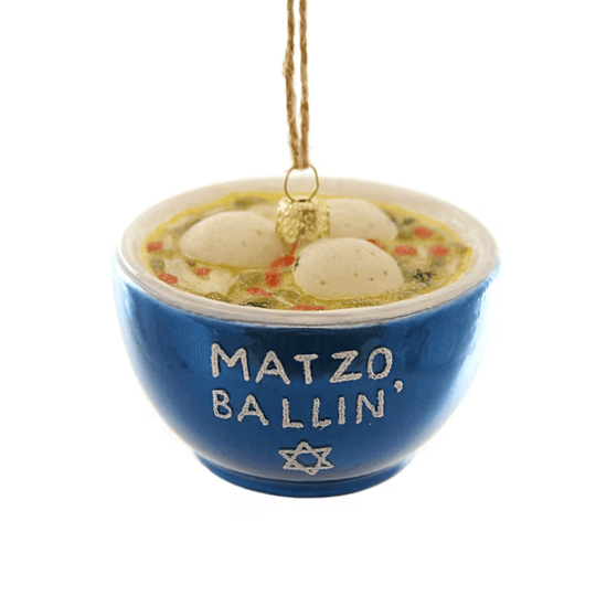 Matzo Ballin' Ornament by Cody Foster