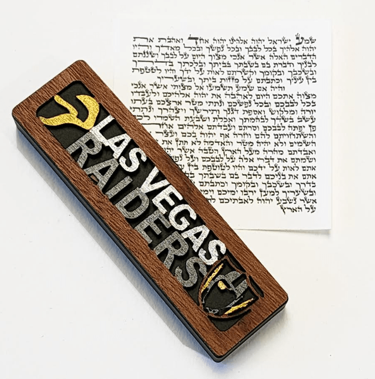 Glenn Grubard Designs - Sports Mezuzah Case by Glenn Grubard - (Choice of Team) - ModernTribe