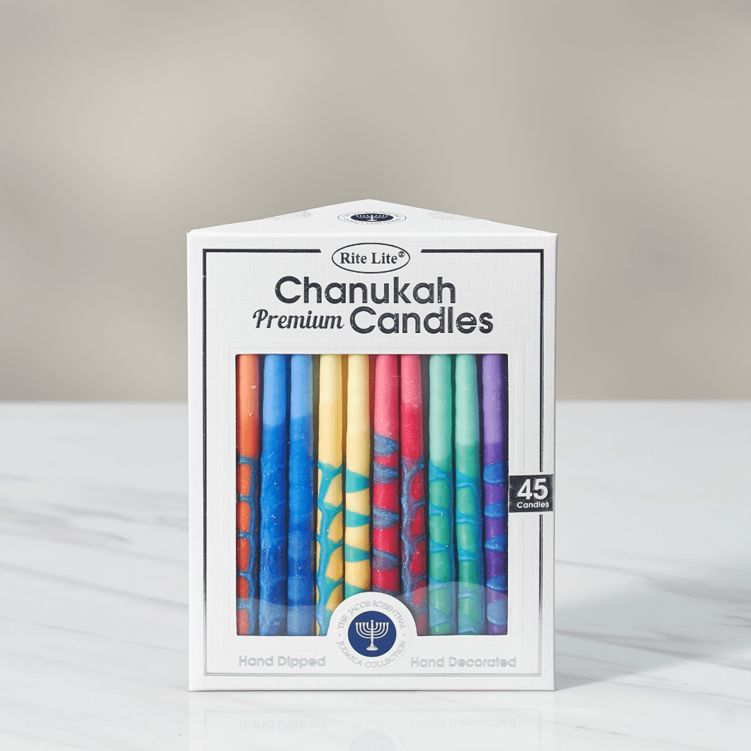 Rite Lite - Handcrafted Rainbow Hanukkah Candles - ModernTribe