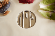 Yahalomis - Modern Ceramic Seder Plate - Sterling Silver - ModernTribe
