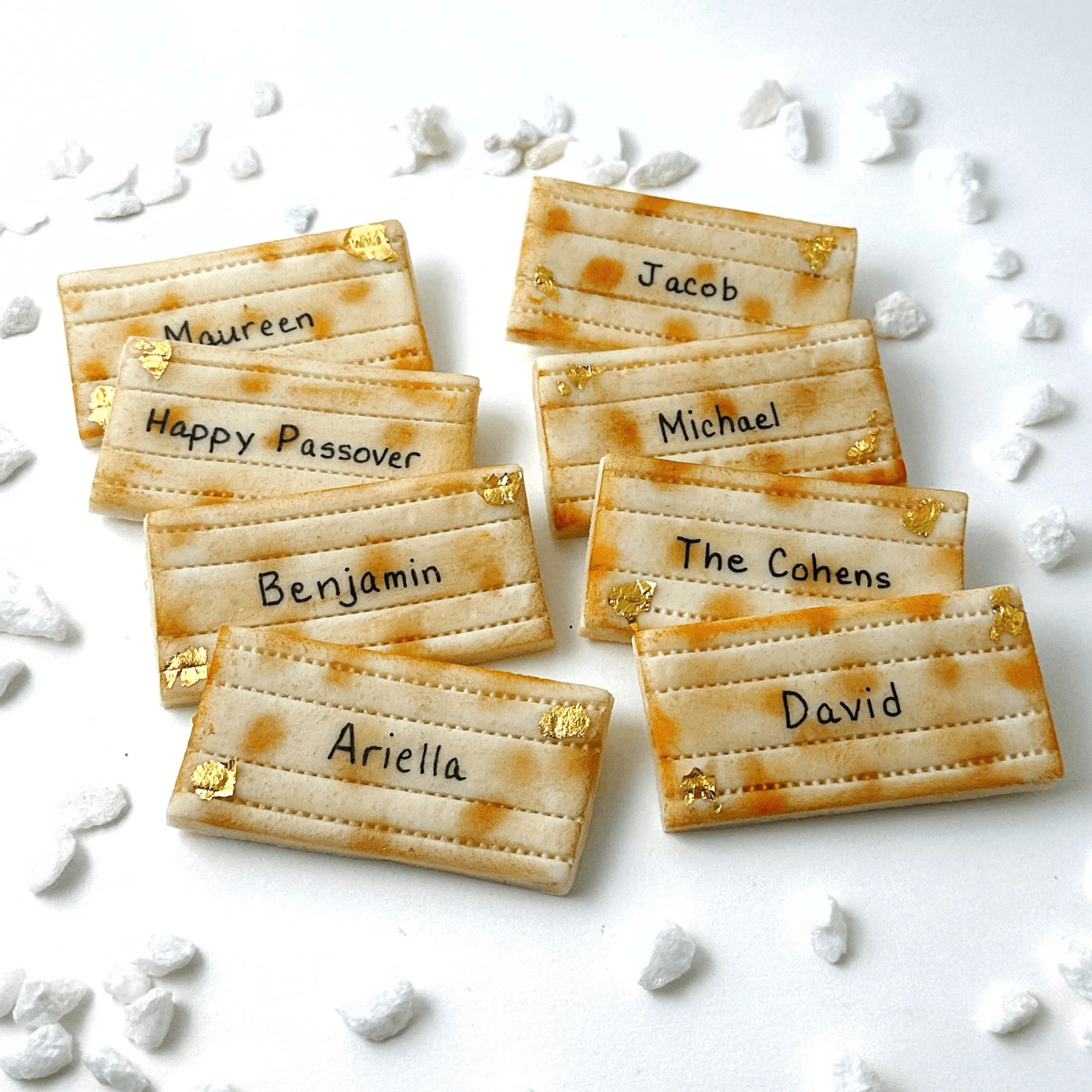 Marzipops - Luxe Personalized Marzipan Matzah Tiles - ModernTribe