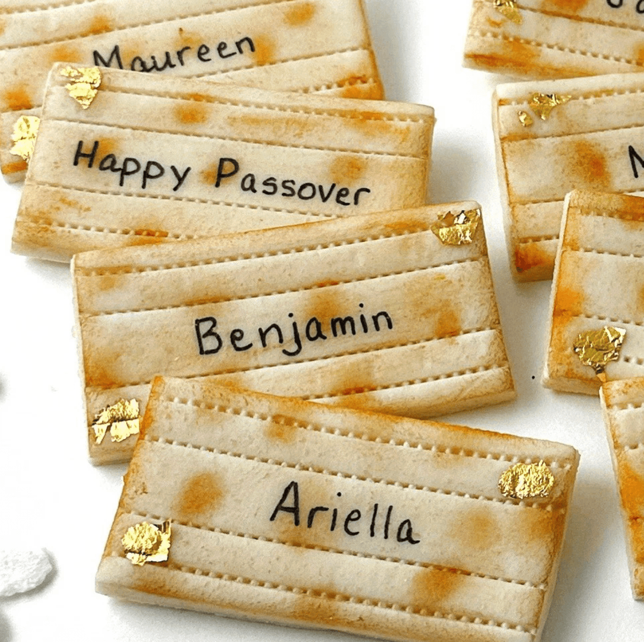 Marzipops - Luxe Personalized Marzipan Matzah Tiles - ModernTribe
