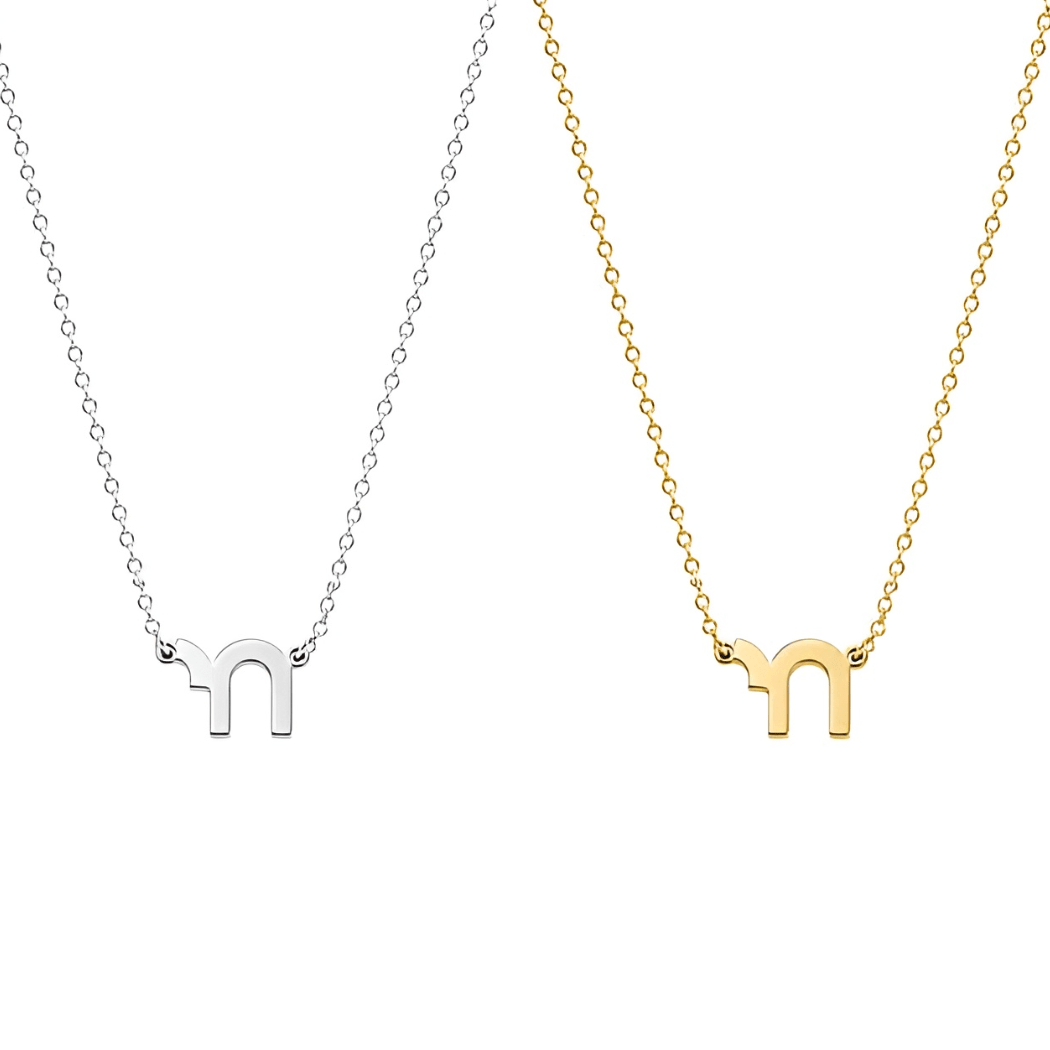Miriam Merenfeld Jewelry - Tessa Mini Chai Charm Necklace - (Sterling Silver or Gold-Plated) - ModernTribe