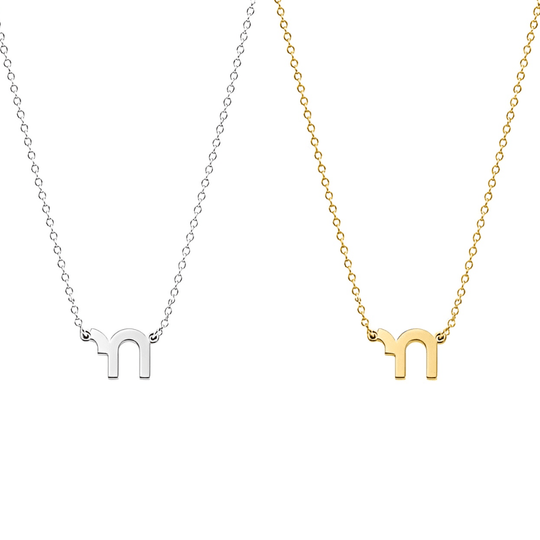 Tessa Mini Chai Charm Necklace - (Sterling Silver or Gold-Plated)