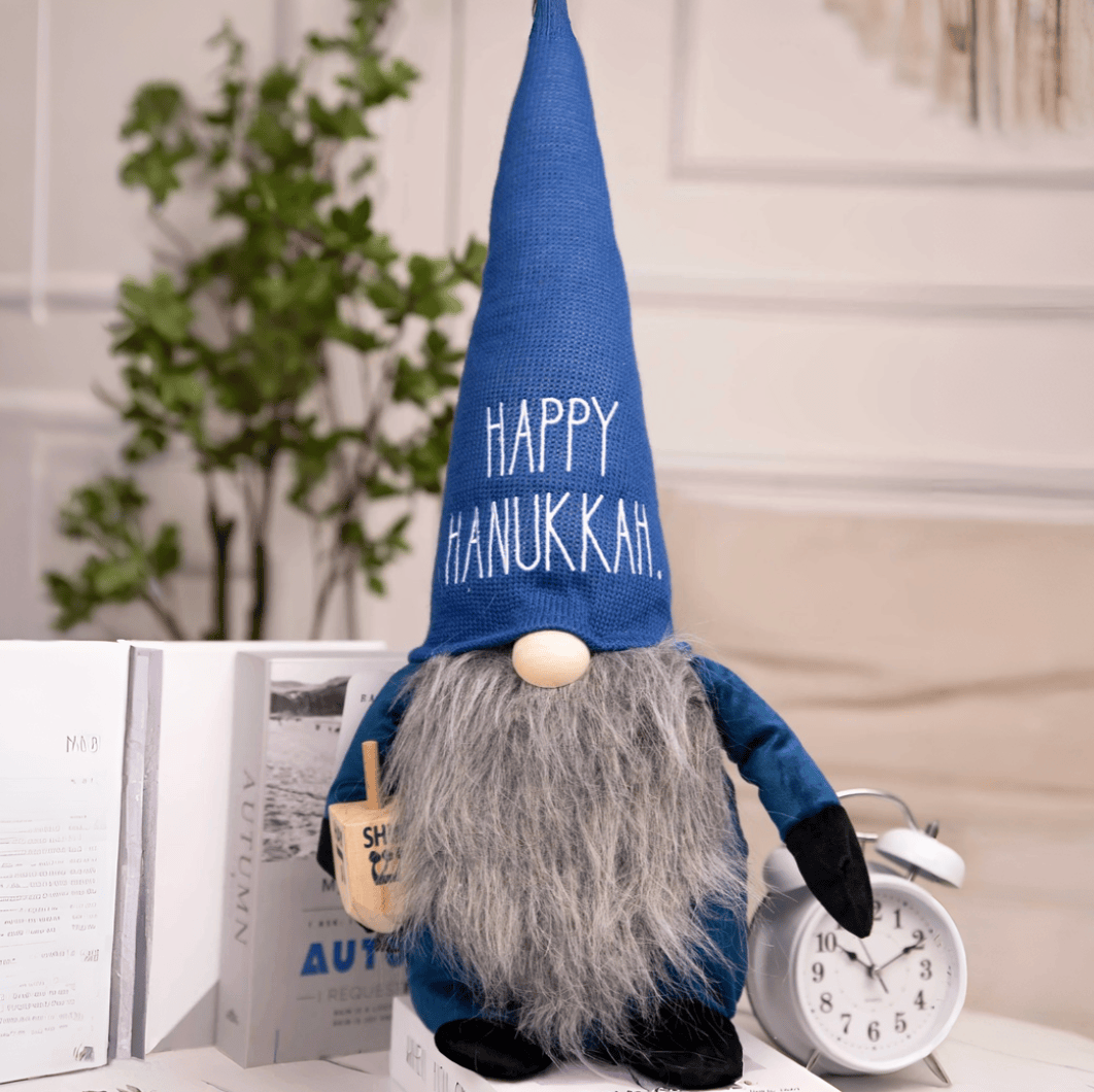 Rae Dunn - Happy Hanukkah Gnome with Dreidel - ModernTribe