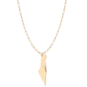 Miriam Merenfeld Jewelry - Eretz Israel Diamond Necklace - (Sterling Silver or Gold-Plated) - ModernTribe