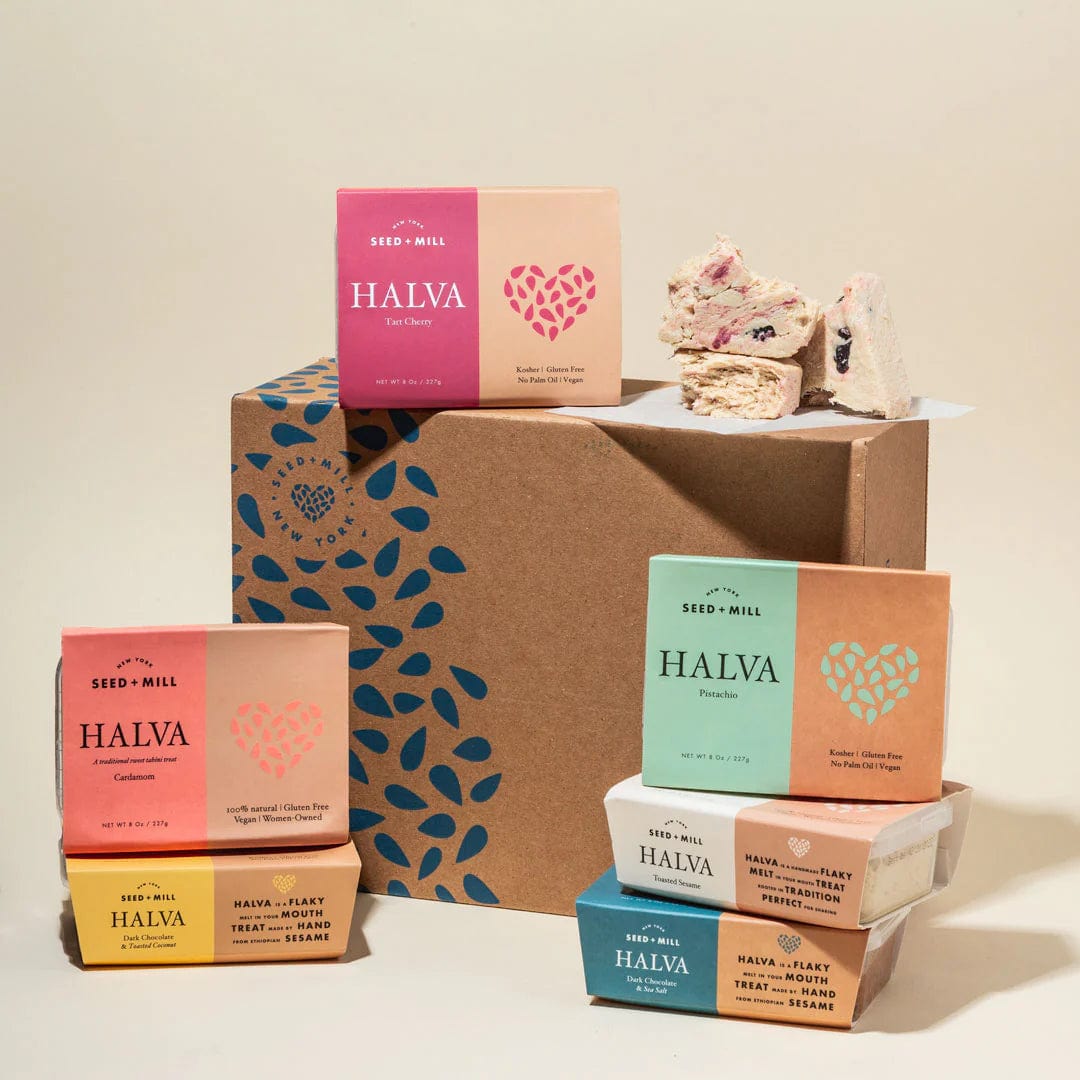 Seed + Mill Food Seed + Mill Halva Library - Set of 6