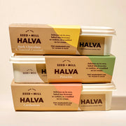 Seed + Mill - Seed + Mill Nostalgia Halva Trio - Pistachio, Dark Chocolate & Toasted Coconut and Cardamom - ModernTribe