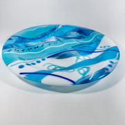 Jacki Cohen Glass Art Designs - Serenity Seder Plate by Jacki Cohen - ModernTribe