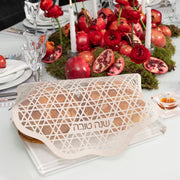 Apeloig Collection Challah Covers Shana Tova Star of David Lace Challah Cover