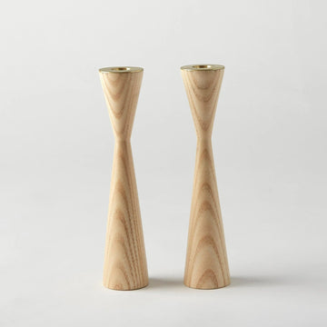 Oneg Candlesticks Shabbat Essentials Set