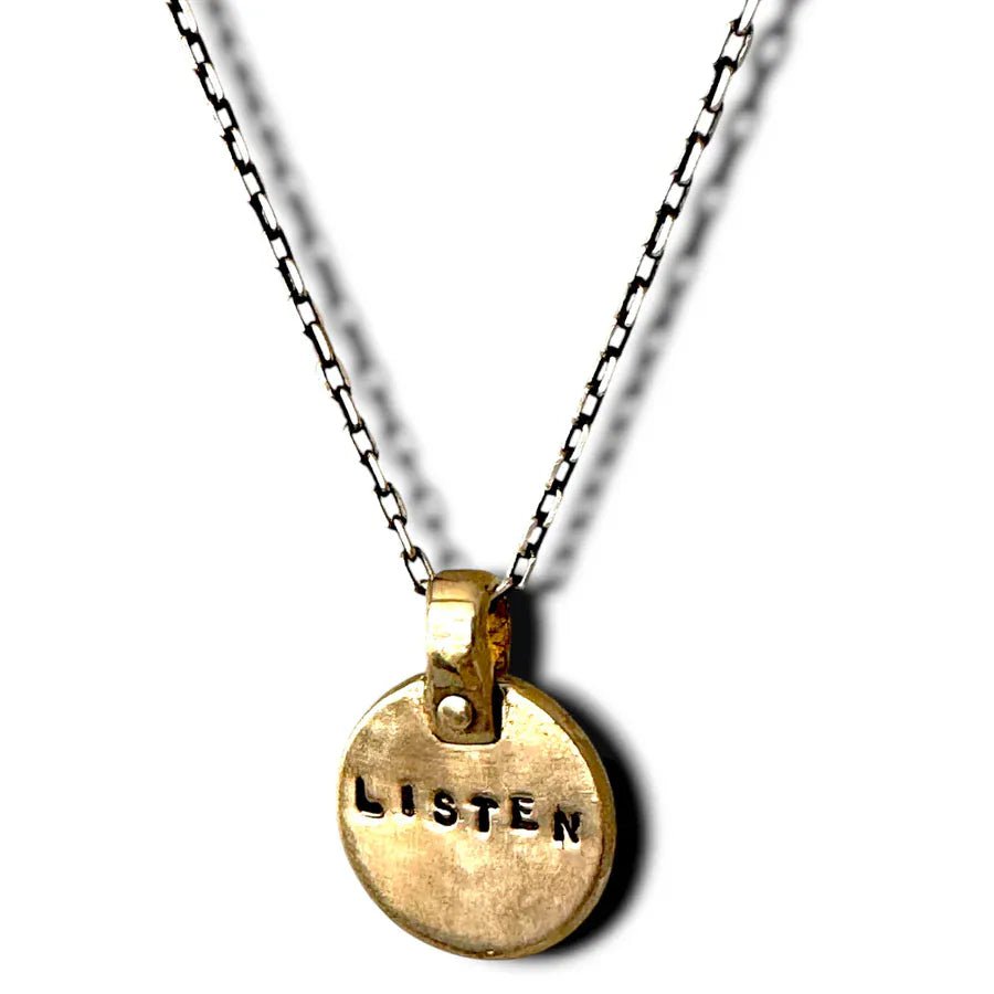 Marla Studio - Petite Shema Necklace by Marla Studio - Bronze - ModernTribe