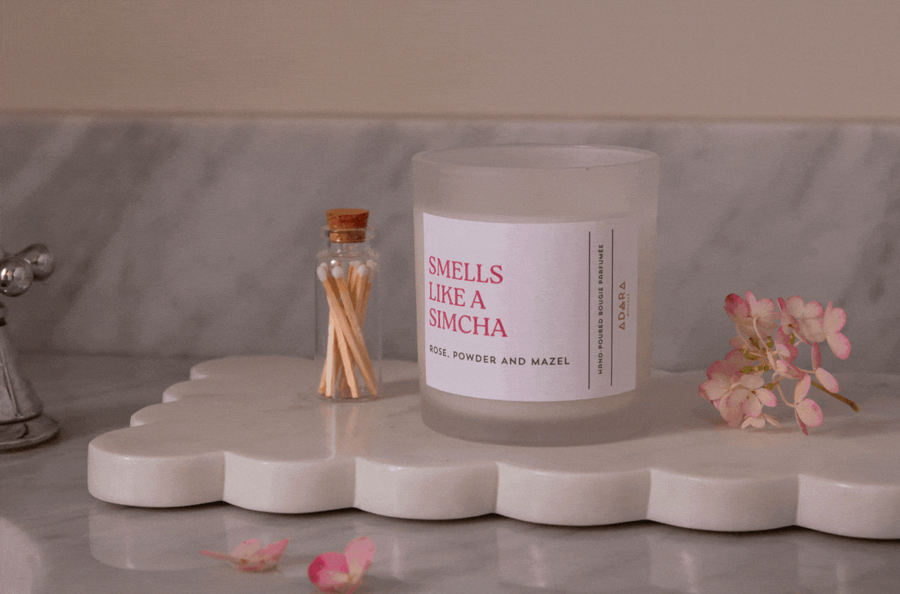 Adara Rituals Decorative Candles Smells Like A Simcha Scented Candle