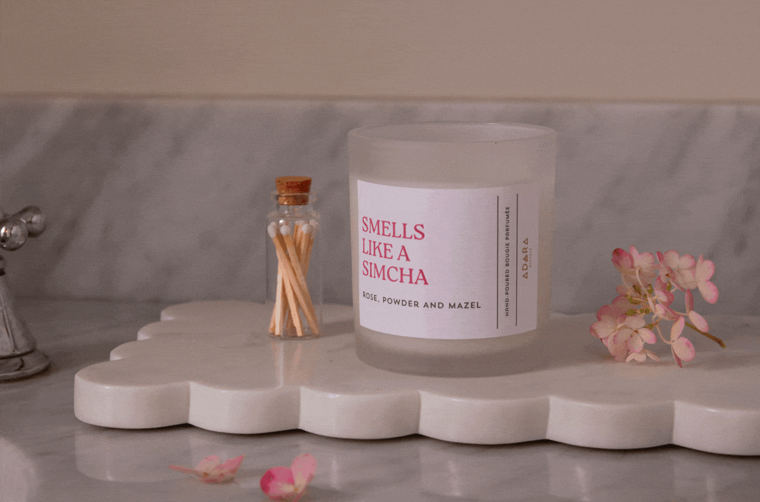 Adara Rituals Decorative Candles Smells Like A Simcha Scented Candle