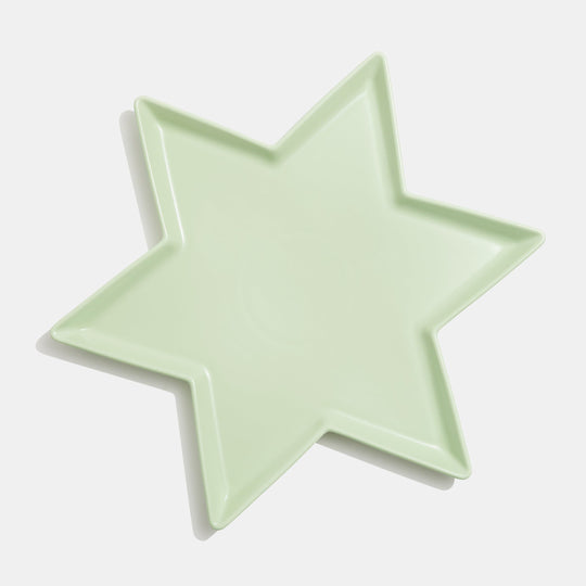 Ceramic Star of David Platter - Mint