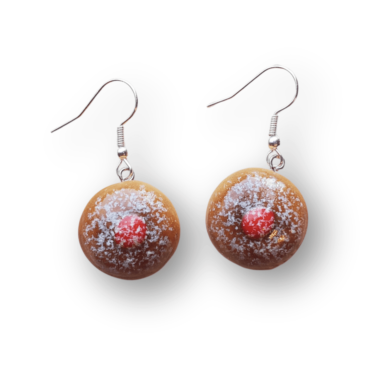 Edie's Art Shop - Clay Sufganiyot Earrings - ModernTribe