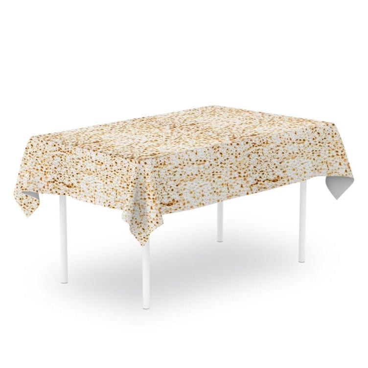 Cazenove Tablecloths Matzah Printed Tablecloth - Febric