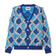 Tipsy Elves - Women's Hanukkah Tinsel Cardigan Sweater by Tipsy Elves (Sizes Small - 5XL) - ModernTribe