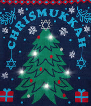 Tipsy Elves - Women's Light Up Chrismukkah Sweater by Tipsy Elves (Sizes XS - 5XL) - ModernTribe