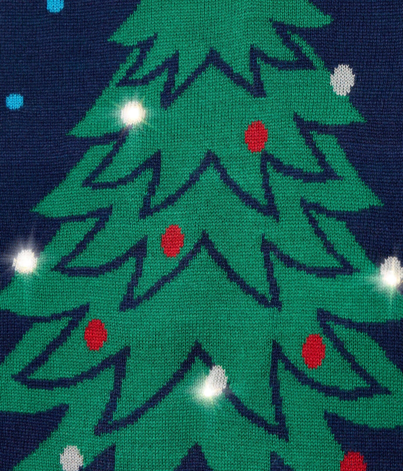 Tipsy Elves - Women's Light Up Chrismukkah Sweater by Tipsy Elves (Sizes XS - 5XL) - ModernTribe