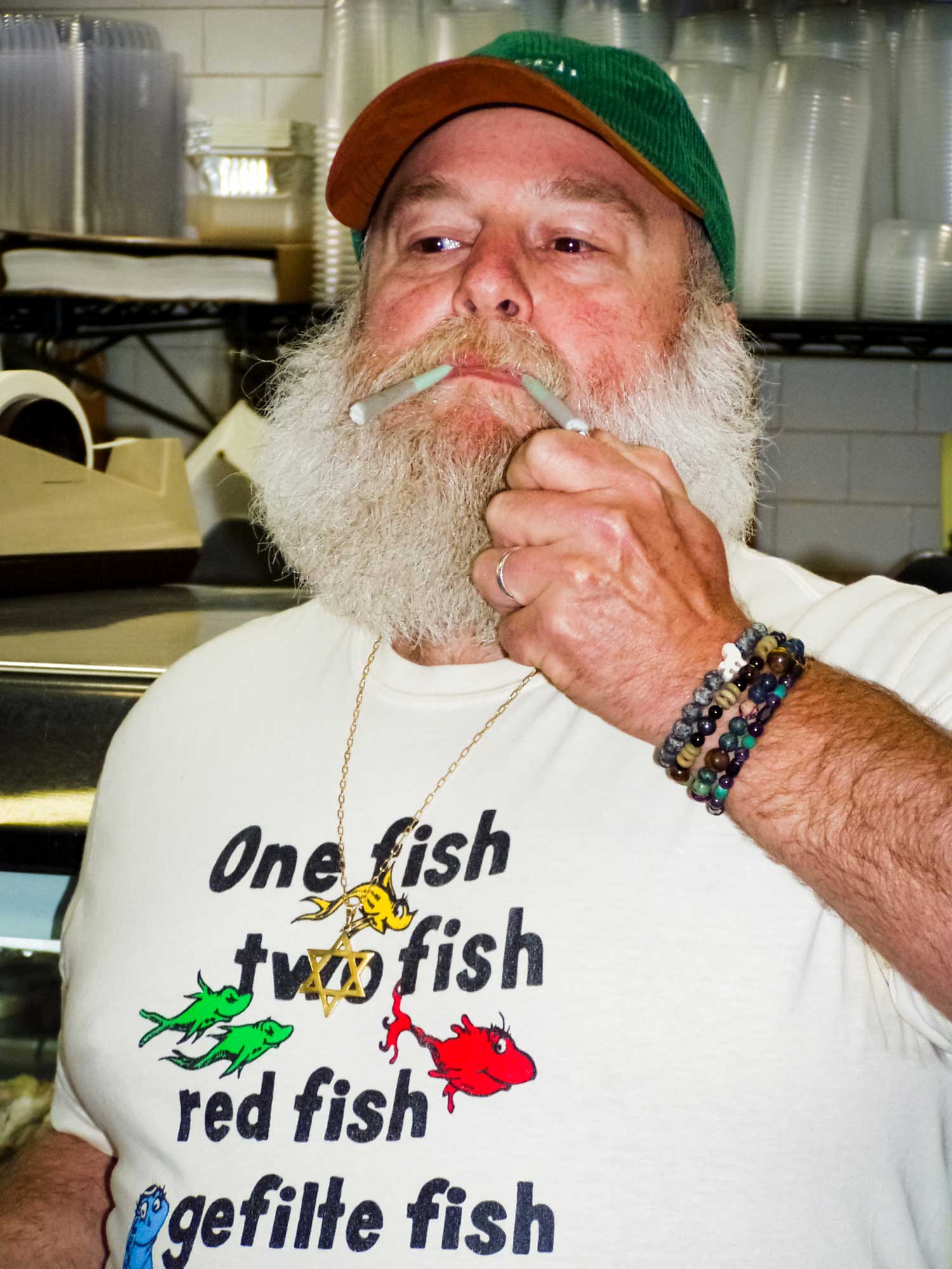 Tokin' Jew T-Shirts One Fish Two Fish Shirt T-Shirt - (Sizes Small - 3XL)