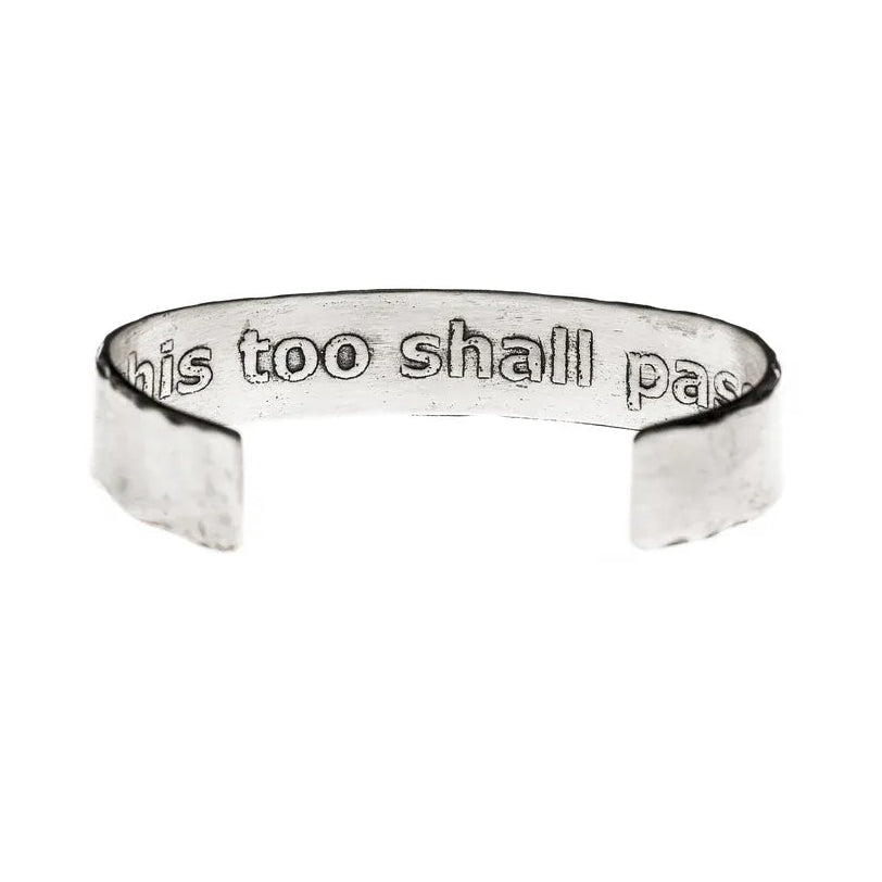Marla Studio - This Too Shall Pass Cuff by Marla Studio - Sterling Silver - ModernTribe