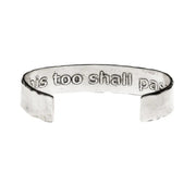 Marla Studio - This Too Shall Pass Cuff by Marla Studio - Sterling Silver - ModernTribe