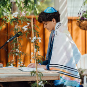 Anna Abramzon Studio - Mountain Landscape Wearable Art Jewish Tallit - ModernTribe