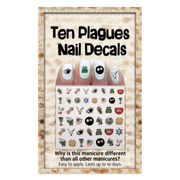 Midrash Manicures Beauty Supplies Ten Plagues Nail Decals