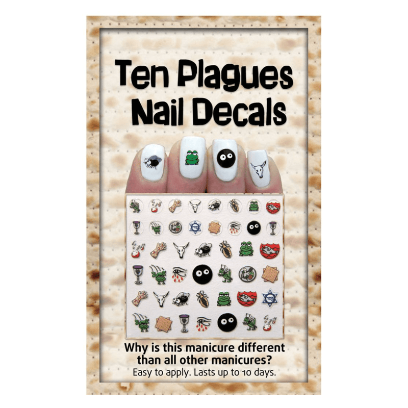 Midrash Manicures - Ten Plagues Nail Decals - ModernTribe