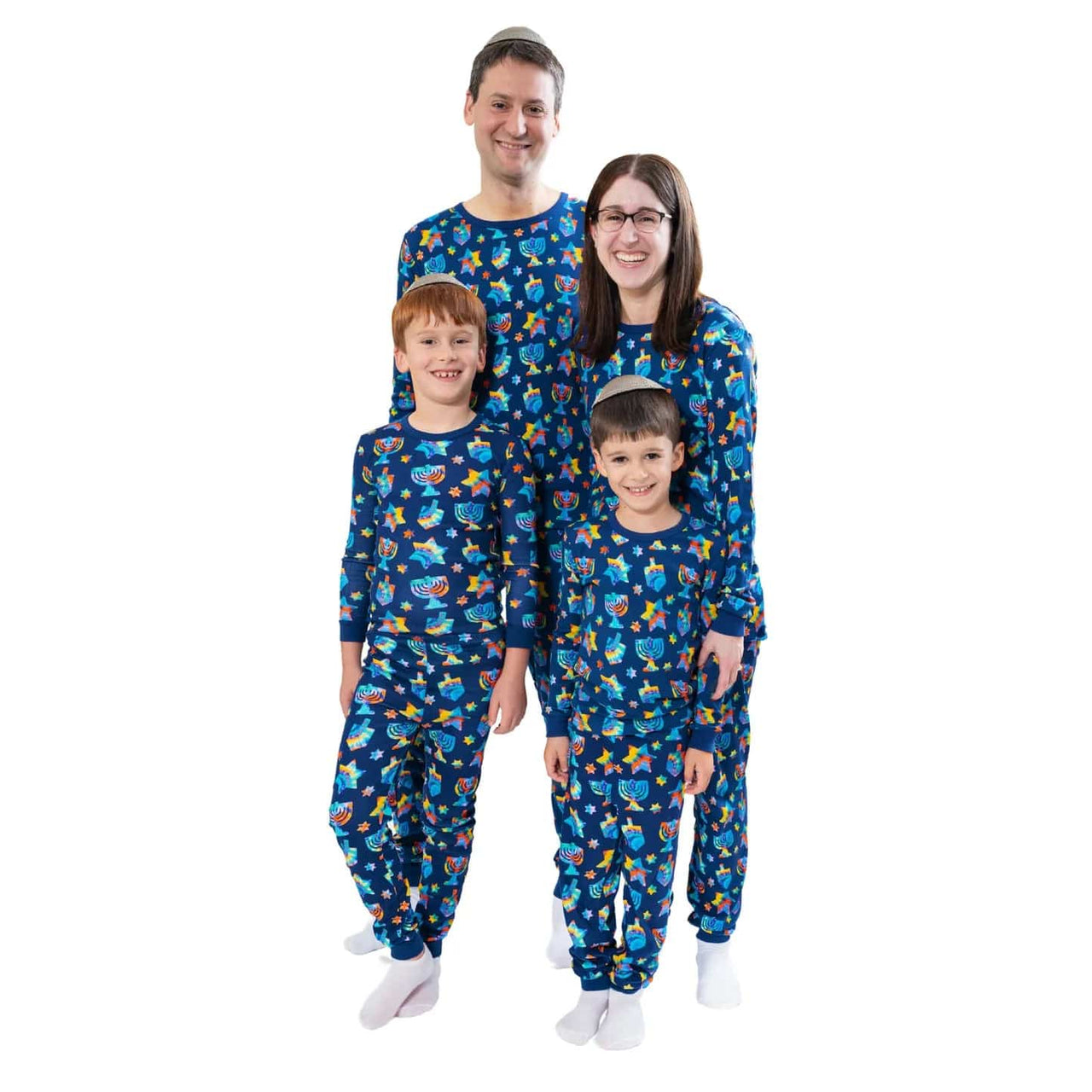 Midrash Manicures - Tie Dye Hanukkah Pajamas - (Sizes Small - XXL) - ModernTribe
