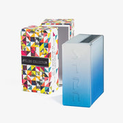 Apeloig Collection Tzedakah Boxes Blue Ombre Tzedakah Box