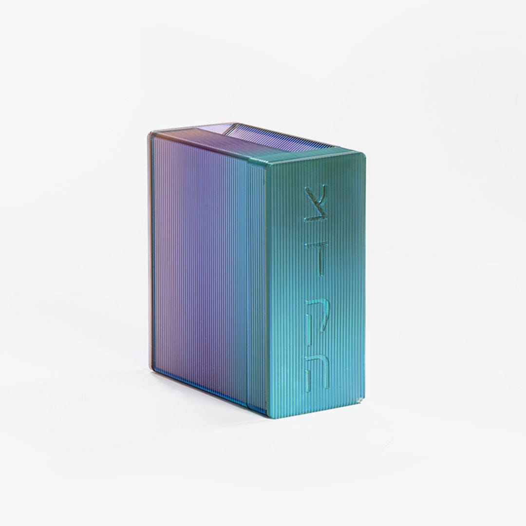 Apeloig Collection Tzedakah Boxes Iridescent Tzedakah Box