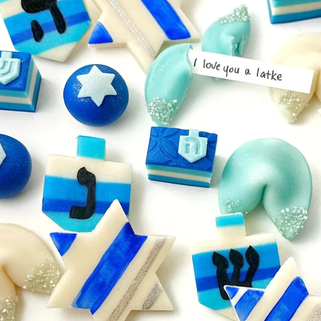 Marzipops - Marzipan Hanukkah Elegant Gift Basket - ModernTribe