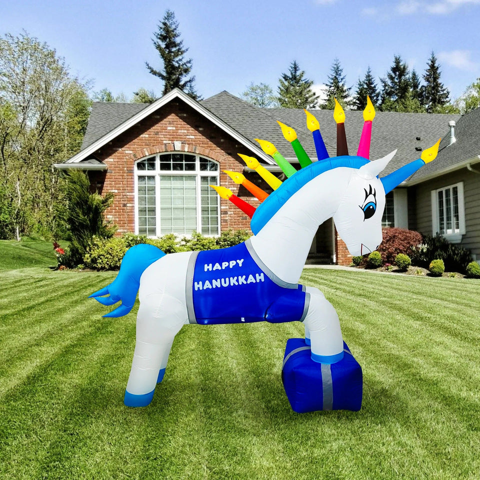 Hanukkah Superstore - Unikkah the Inflatable Hanukkah Unicorn - ModernTribe