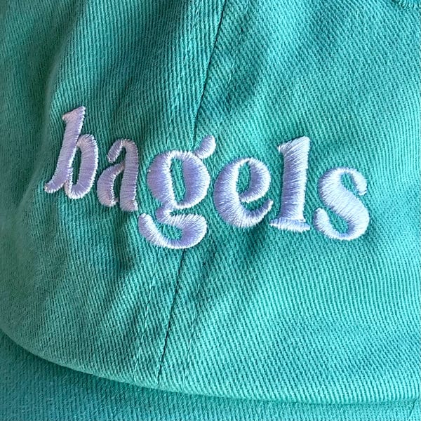 The Silver Spider - Unisex Bagels Baseball Cap - Teal - ModernTribe