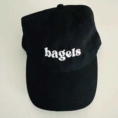 The Silver Spider - Unisex Bagels Baseball Cap - Black - ModernTribe