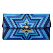 Kent Stetson Handbags Blue Super Star of David Clutch by Kent Stetson